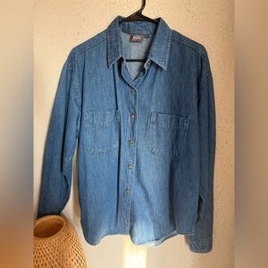 Vintage Woolrich Denim Button Up